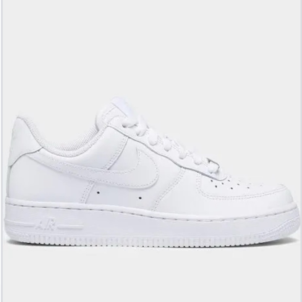 Nike Airforce White Mesh Sneakers